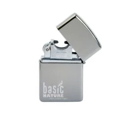 Basic Nature Feuerzeug Arc USB Poliert -Trangia Shop 200403