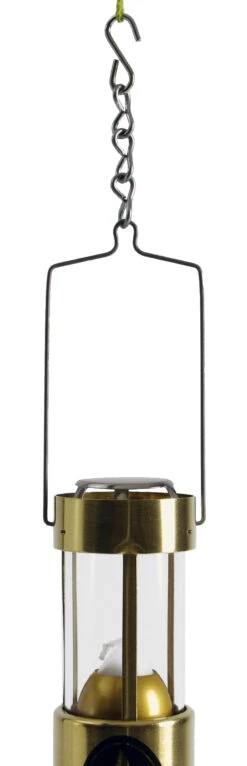 Uco Kerzenlaterne Messing Polliert