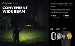 Armytek Wizard C2 - Multifunktionslampe 2 In 1 - Kaltweiß 1200 Lumen LED Taschenlampe -Trangia Shop 616uUcDsOqL AC SL1200