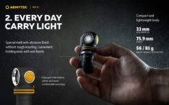 Armytek ELF C1 - Mehrzwecklampe 3 In 1 - Kaltweiß 1000 Lumen LED-Lampe -Trangia Shop 61EhVyvWyCL AC SL1200