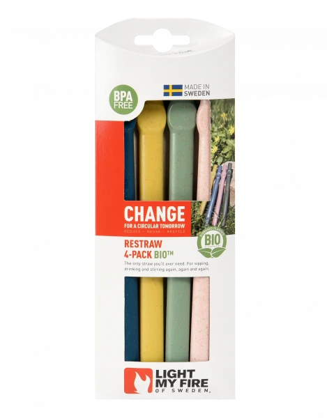 Light My Fire ReStraw Bio 4-Pack Nature 1 Light My Fire ReStraw Bio 4-Pack Nature