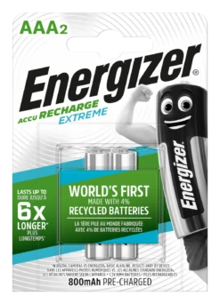 Energizer Akku Extreme HR03-AAA-Micro 800 MaH 2er Blister