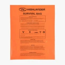 Highlander Emergency Survival Bag Orange