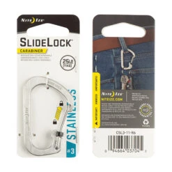 Nite Ize SlideLock® Carabiner Stainless Steel