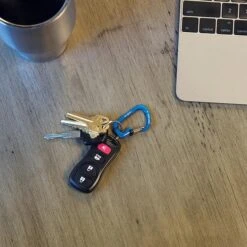 Nite Ize Slidelock Carabiner Blau #3
