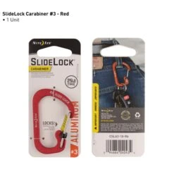Nite Ize SlideLock® Carabiner Aluminum Rot