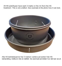 Trangia Tundra LlI UL HA Mit Non-stick Pfanne -Trangia Shop HA marks