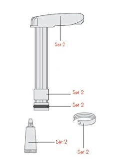 Katadyn Hiker Pro Pumpstössel Set (Set 2)