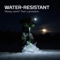 Nebo Mycro 500+ Stirnlampe Wiederaufladbar -Trangia Shop NEB HLP 1005 Mycro 500 Plus Headlamp Web Graphic Water Resistant 1800x1800