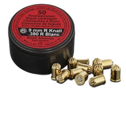 Geco 9mm R.K. Schwarzpulver Revolver Knallpatronen