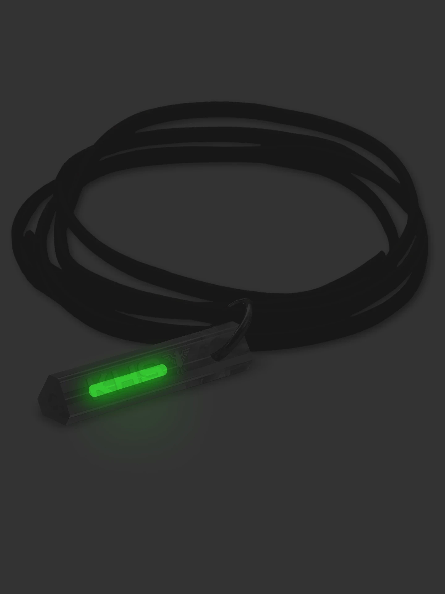 KHS TRIGATAG® Mit Lederkette Braun 55 Cm