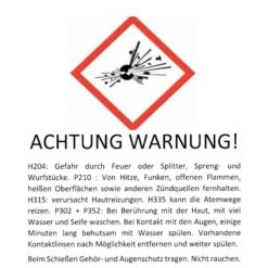 Skullfire 9mm R.K. Messinghülse Revolverkartuschen